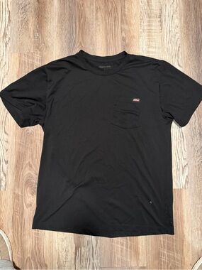 Dickies Black Short-Sleeve Pocket Tee
